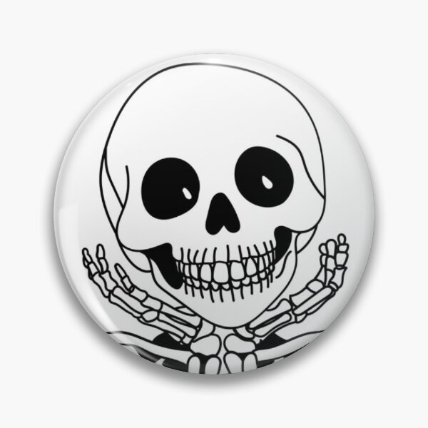 Item preview, Smirking Skeleton Devilish Grin Gothic Art designed and sold by Giggle-Goods-.