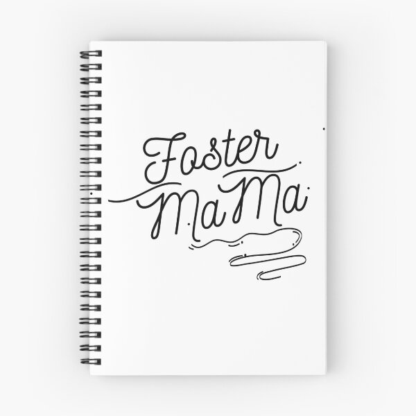 Item preview, Foster MaMa - Black Cursive Letters designed and sold by GFamilyC.