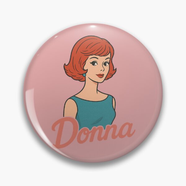 Item preview, Retro Donna – Vintage 60s Style Illustration designed and sold by Neon Nightmare.