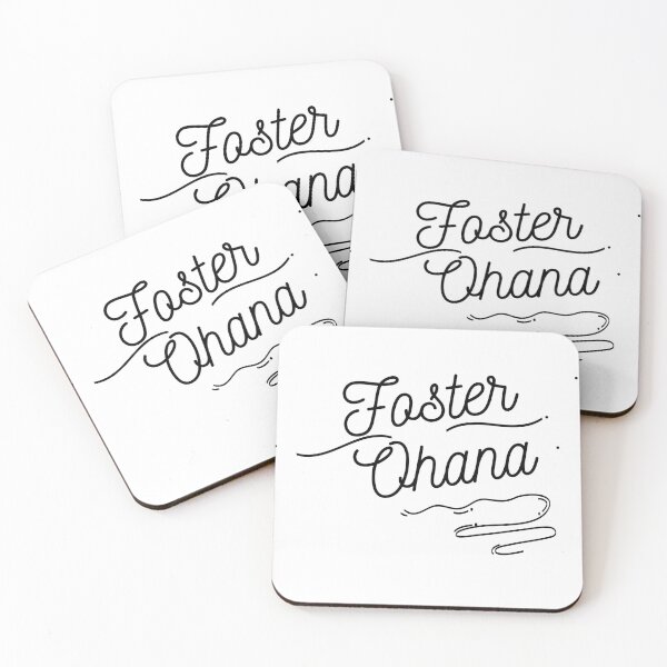 Item preview, Foster Ohana - Black Cursive Letters designed and sold by GFamilyC.