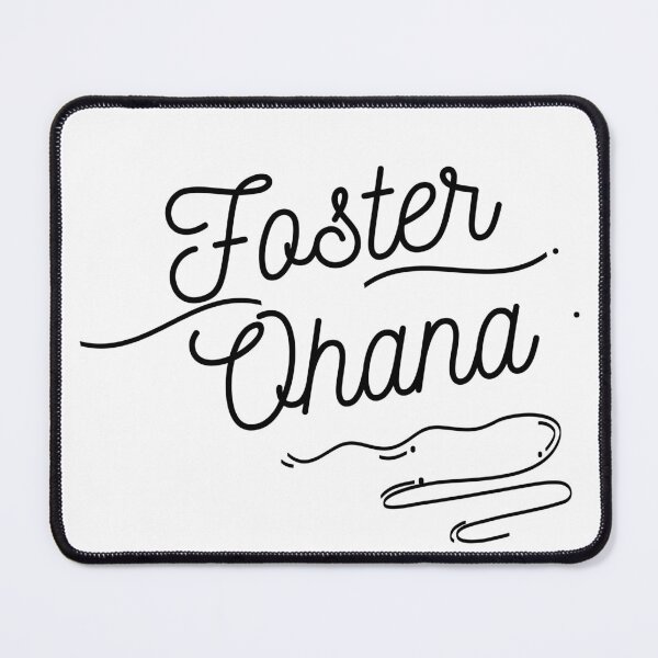 Item preview, Foster Ohana - Black Cursive Letters designed and sold by GFamilyC.