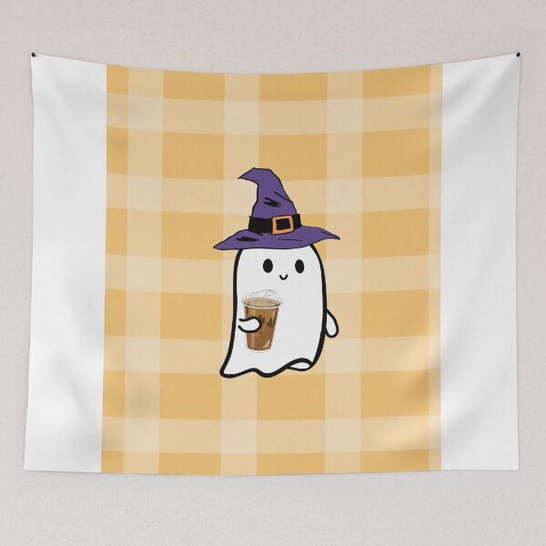 Item preview, ghost drinking coffee designed and sold by lovesimplicity1.