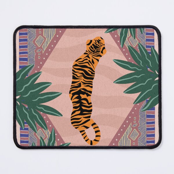 Item preview, hand drawn botanical boho tiger design designed and sold by bratfactory.