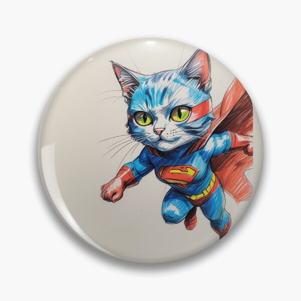 Item preview, Supercat in Action designed and sold by EfraimFunArt.