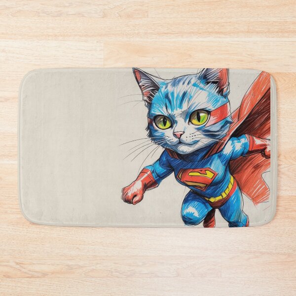 Item preview, Supercat in Action designed and sold by EfraimFunArt.