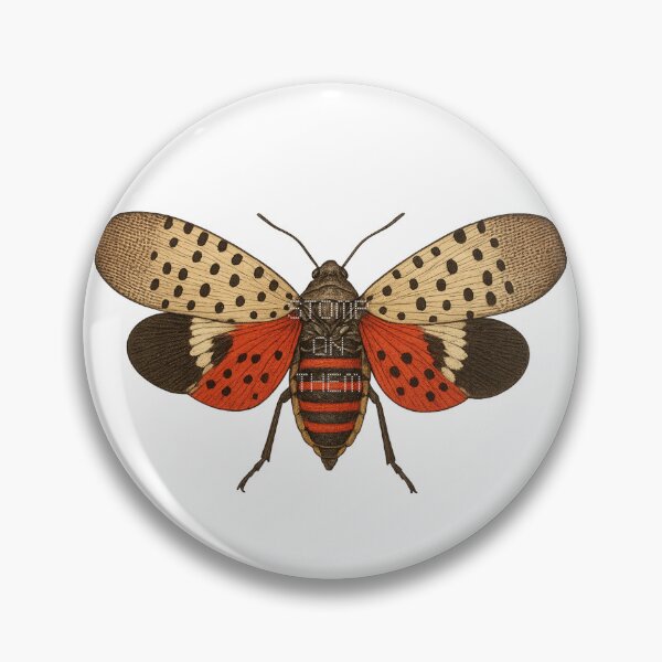 Item preview, Spotted Lantern Fly - Invasive and Need Stomped  designed and sold by madebymir.