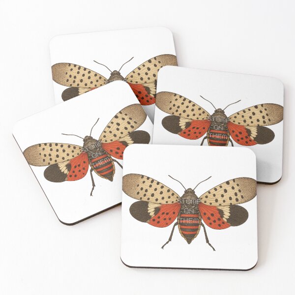 Item preview, Spotted Lantern Fly - Invasive and Need Stomped  designed and sold by madebymir.