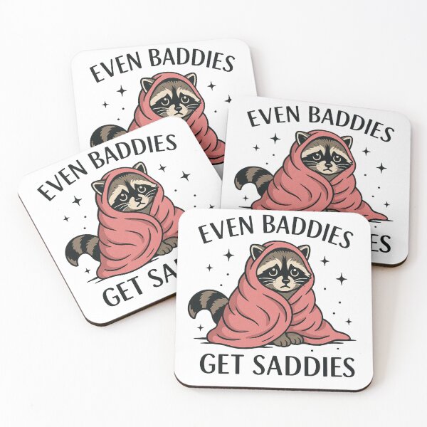 Item preview, Even Baddies Get Saddies designed and sold by PopTheCrowd.
