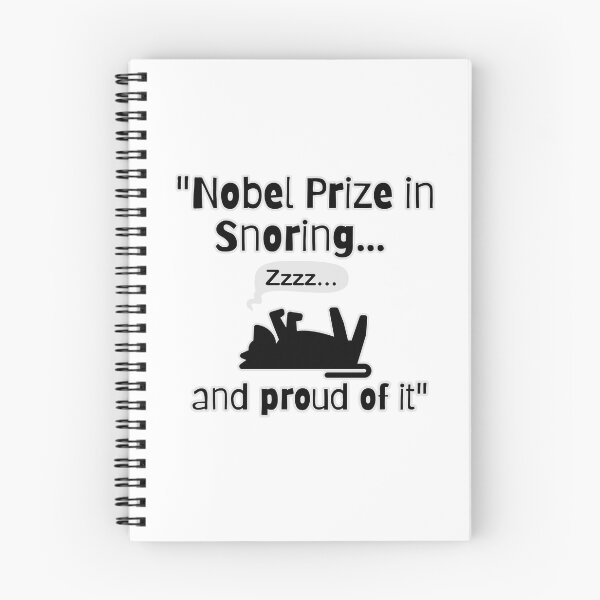 Item preview, Nobel Prize in Snoring... designed and sold by clickandmagic.