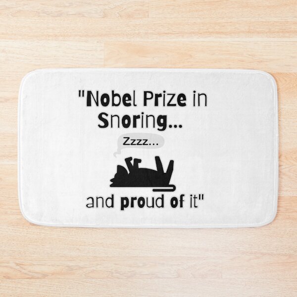 Item preview, Nobel Prize in Snoring... designed and sold by clickandmagic.