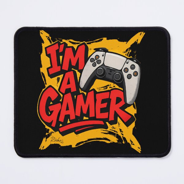 Item preview, Gamer T-shirt design - I'm A Gamer - Master Controller Avid Day Player, and Night Warrior designed and sold by RockosArtist.