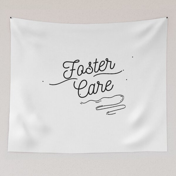 Item preview, Foster Care - Black Cursive Letters designed and sold by GFamilyC.