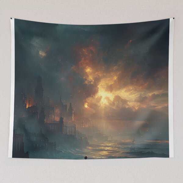 Item preview, The Last Watcher at Twilight designed and sold by oanaunciuleanu.