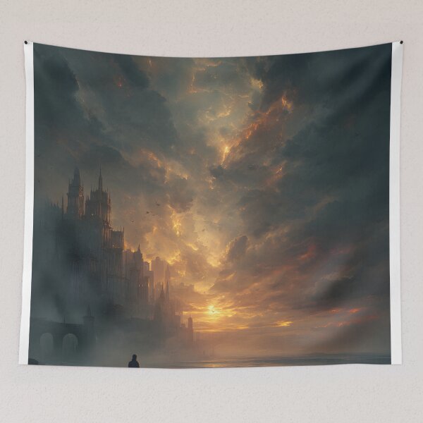 Item preview, The Last Watcher at Twilight designed and sold by oanaunciuleanu.