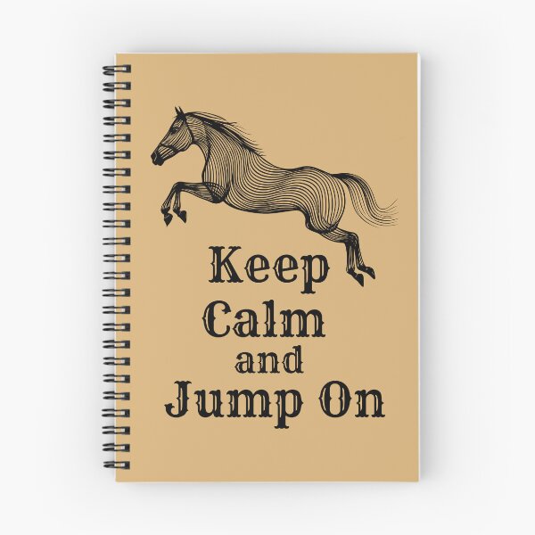 Item preview, Horse Jump Keep Calm And Jump On designed and sold by KateLeap.