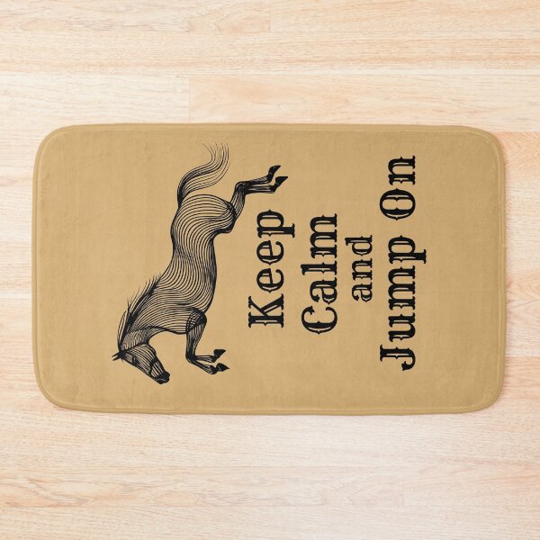 Item preview, Horse Jump Keep Calm And Jump On designed and sold by KateLeap.