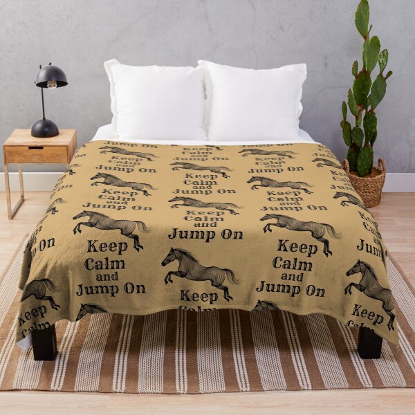 Item preview, Horse Jump Keep Calm And Jump On designed and sold by KateLeap.
