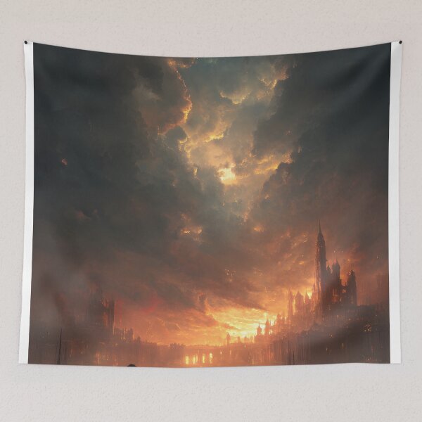 Item preview, The Last Watcher at Twilight designed and sold by oanaunciuleanu.