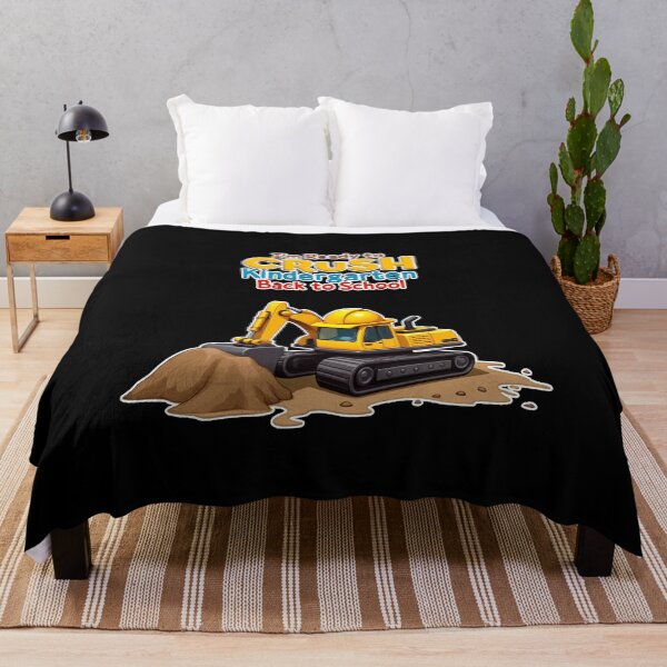 Item preview, I'm Ready to Crush Kindergarten Back to School Excavator designed and sold by ChearshiPrints.
