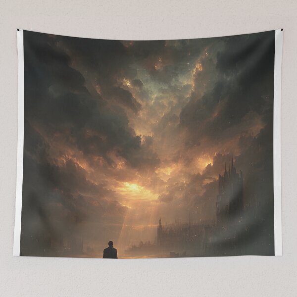 Item preview, The Last Watcher at Twilight designed and sold by oanaunciuleanu.