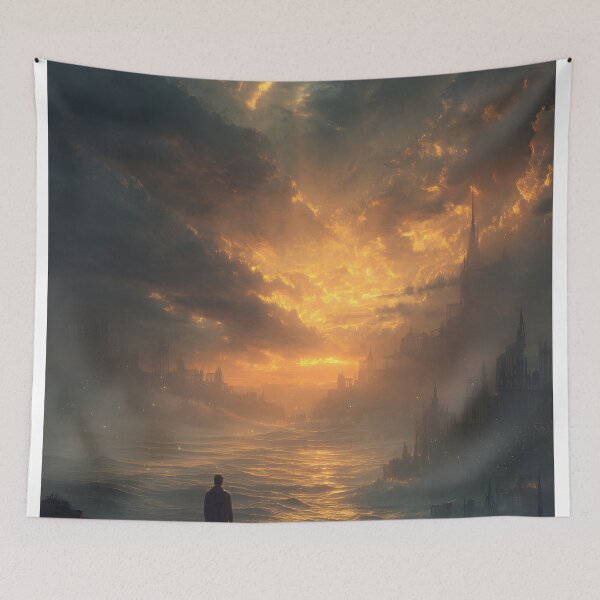 Item preview, The Last Watcher at Twilight designed and sold by oanaunciuleanu.