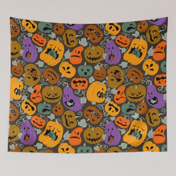Item preview, Happy Pumpkins designed and sold by Gaia Marfurt.