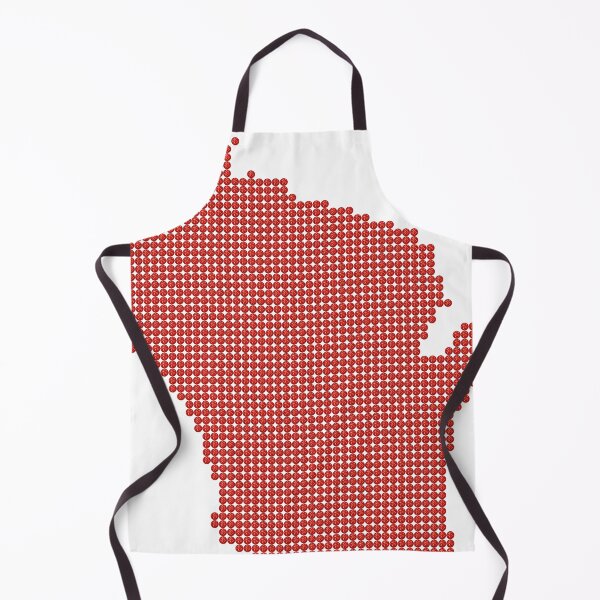 Item preview, Wisconsin Red Rhinestone designed and sold by TheIconSmith.
