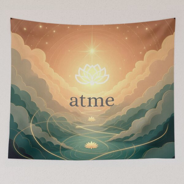 Item preview, Atme – Goldenes Licht & Himmlischer Lotus Breathe – Golden Light & Celestial Lotus designed and sold by 	aluzia.design.