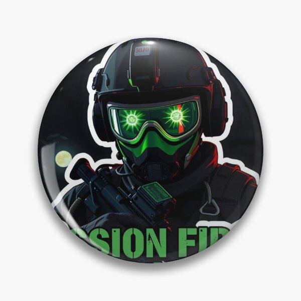 Item preview,  Mission First, Sleep Later – Night Vision Military Humor Sticker designed and sold by PatchOPS.