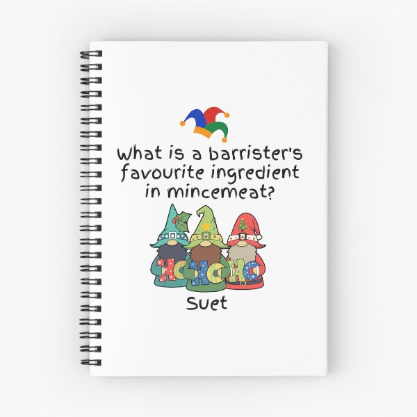 Item preview, Amusing Barrister's Christmas Mincemeat Joke. designed and sold by MPC-Mince-Pies.