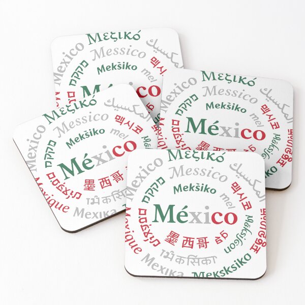 Item preview, Mexico in Many Languages - Multicultural Typographic Mandala designed and sold by VALQUIRIAMX.