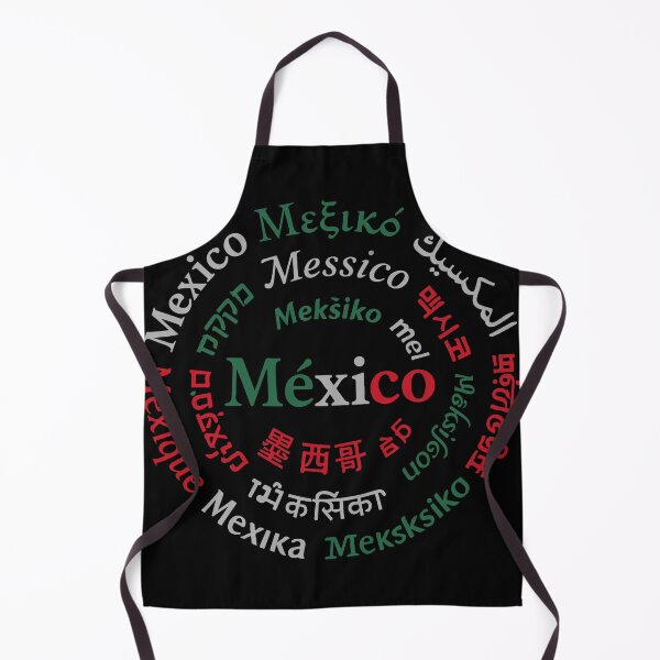 Item preview, Mexico in Many Languages - Multicultural Typographic Mandala designed and sold by VALQUIRIAMX.