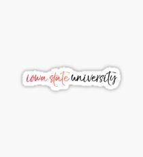 Iowa State University Sticker