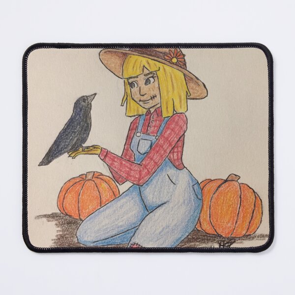 Item preview, Scarecrow bad at her job designed and sold by Heavenly-paints.