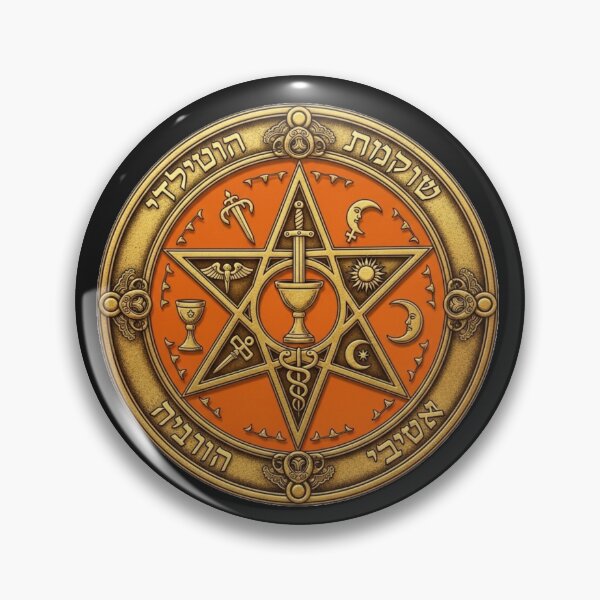 Item preview, Tetragrammaton Amulet Magical Symbol of Protection and Esoteric Power” designed and sold by DiferenceArt.
