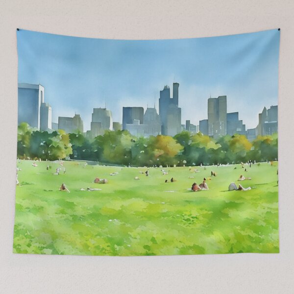 Artikelvorschau, Sommer im Park entworfen und verkauft von RCWatercolours.
