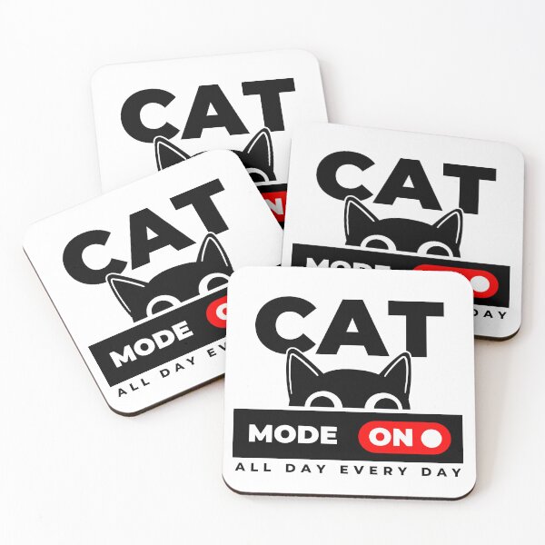 Item preview, cat mode on designed and sold by clickandmagic.