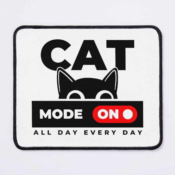 Item preview, cat mode on designed and sold by clickandmagic.