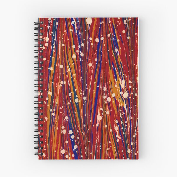 Item preview, Vintage Marbled Decorative Paper: Traditional Bookbinding Endpaper Design designed and sold by PinUpPizzazz.