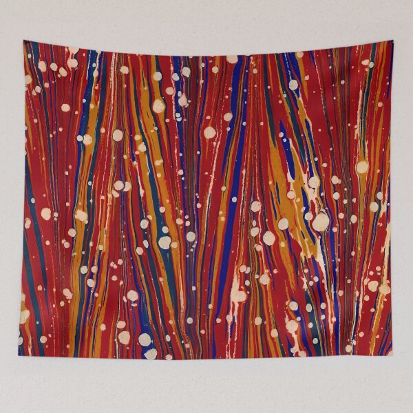 Item preview, Vintage Marbled Decorative Paper: Traditional Bookbinding Endpaper Design designed and sold by PinUpPizzazz.