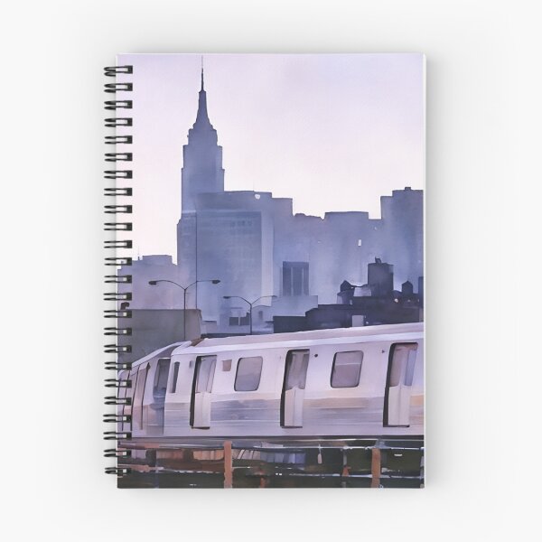 Item preview, Silver Streak to New York designed and sold by RCWatercolours.