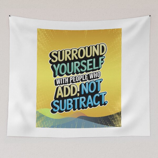 Item preview, People Who Add Up – Design with a Positive Energy Phrase designed and sold by Viva-Vibes504.