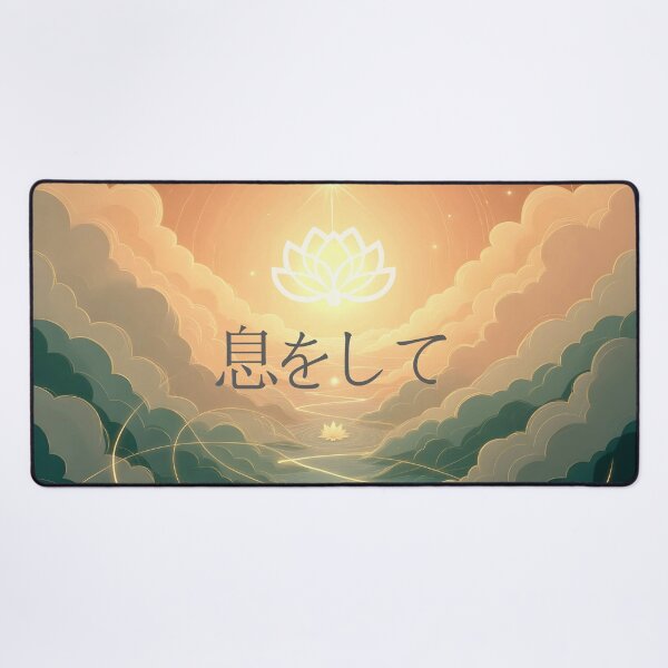 Item preview, 息をして – ゴールデンライトと天上の蓮 Breathe – Golden Light & Celestial Lotus designed and sold by aluzia.design.
