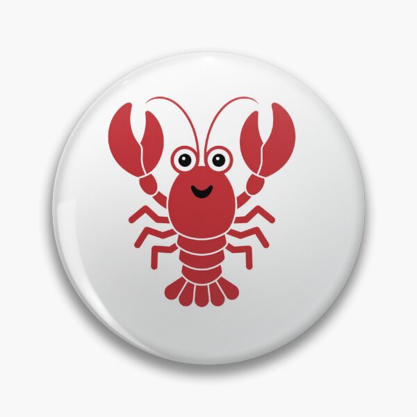 Artikelvorschau, Baby Lobster – Cute Cartoon Sea Animal Illustration entworfen und verkauft von Studio Bisou.