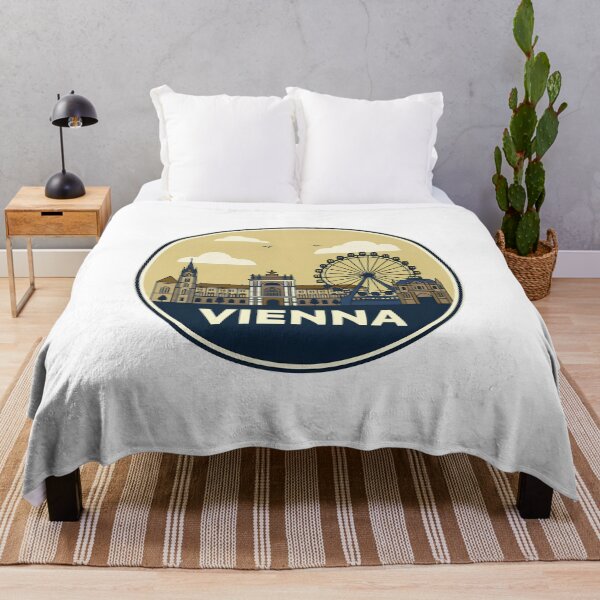 Item preview, Vienna Austria Travel Retro Emblem - Vintage Style Souvenir Design designed and sold by Timegraf.
