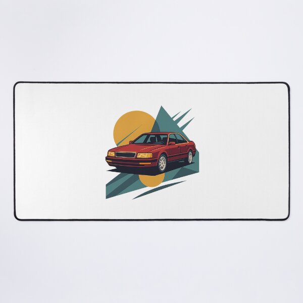 Item preview, Retro Luxury Legend – Audi V8 D11-Inspired Silhouette Artwork designed and sold by fjurcev.