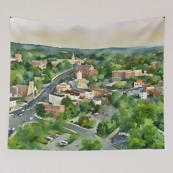 Item preview, Mansfield Morning designed and sold by RCWatercolours.
