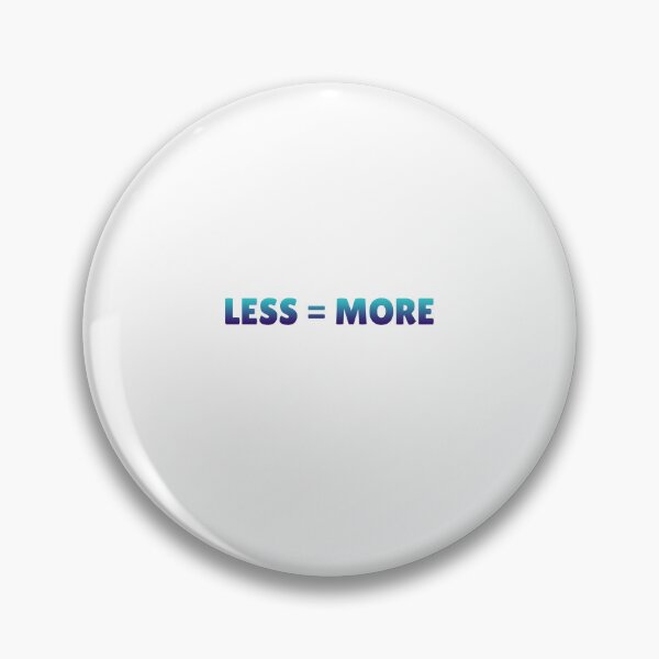Item preview, Less is more designed and sold by ICut3M.