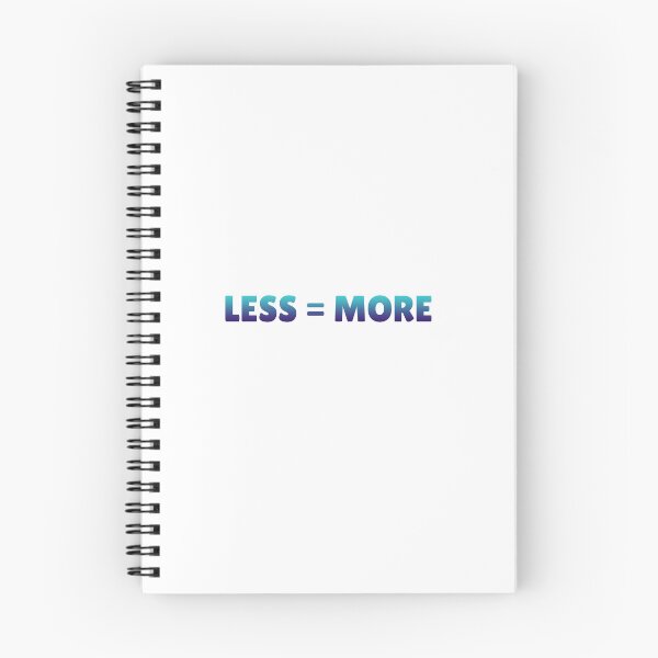 Item preview, Less is more designed and sold by ICut3M.
