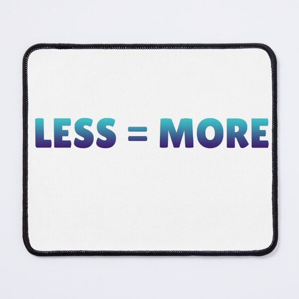 Item preview, Less is more designed and sold by ICut3M.